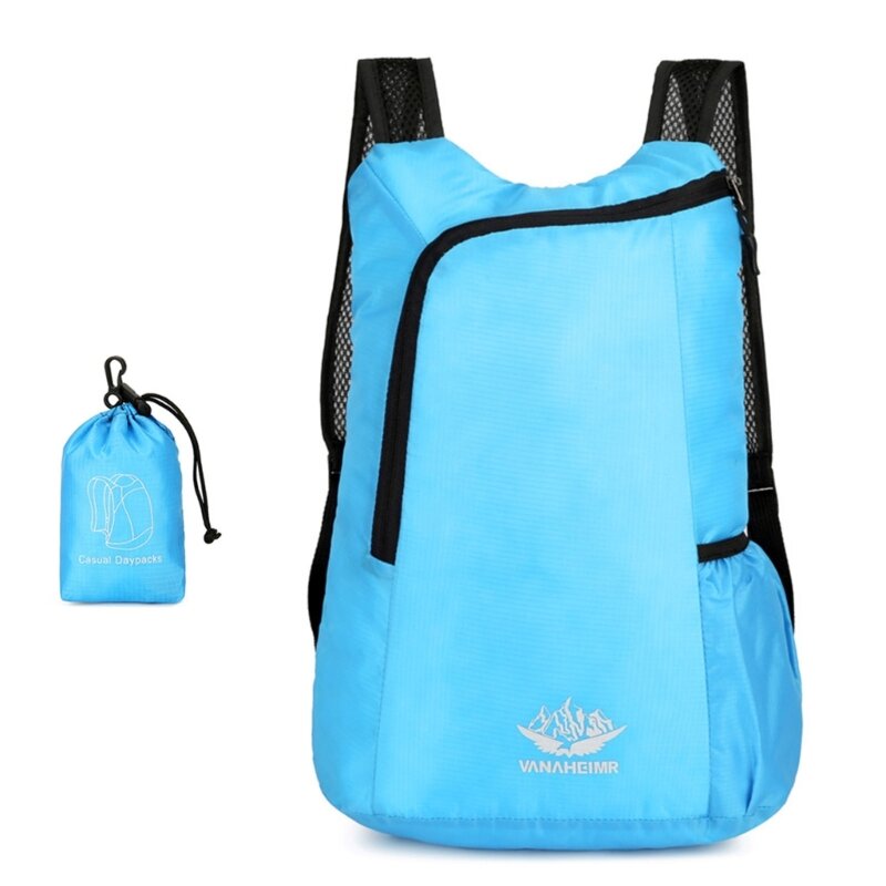 Reise-Tagesrucksack, ultraleichter, verstaubarer Rucksack, Wander-Tagesrucksack, wasserfeste Tasche für Outdoor-Klettern,
