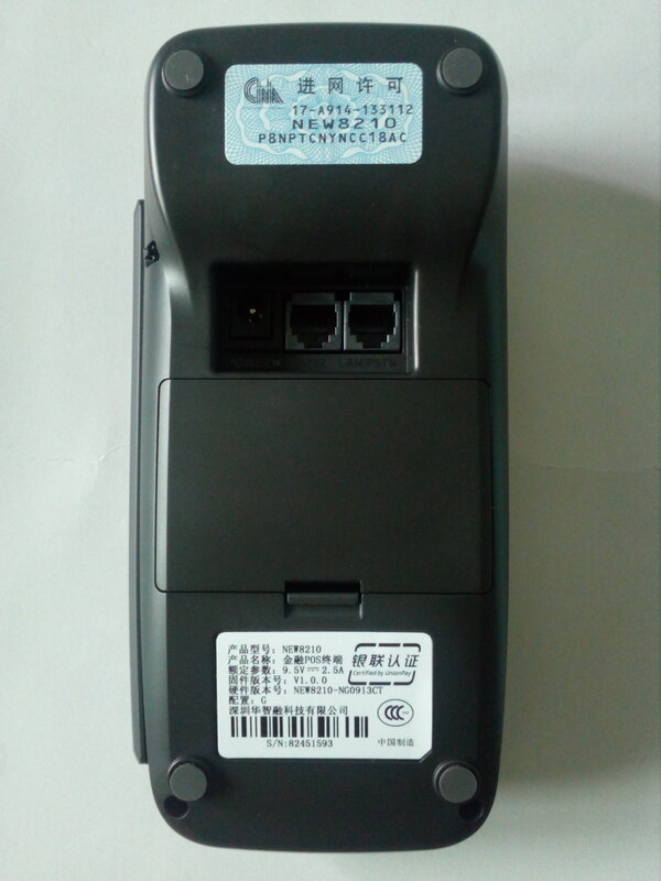 Harga mesin penagihan EMV pembaca kartu Chip Mobile Terminal POS NEW8210 sistem pembayaran