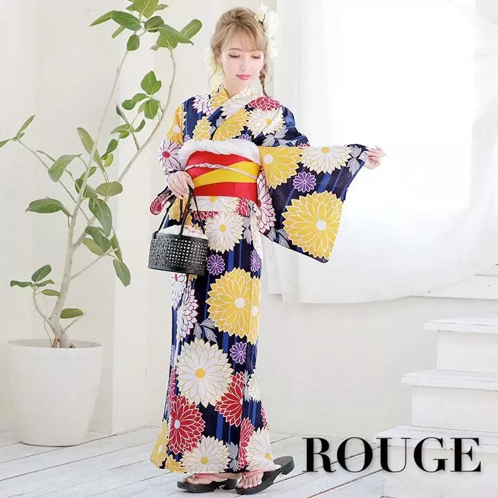 Vestido de Kimono tradicional japonés con estampado Obi, vestidos aireados de flores, traje de mujer, Geisha Haori Yukata