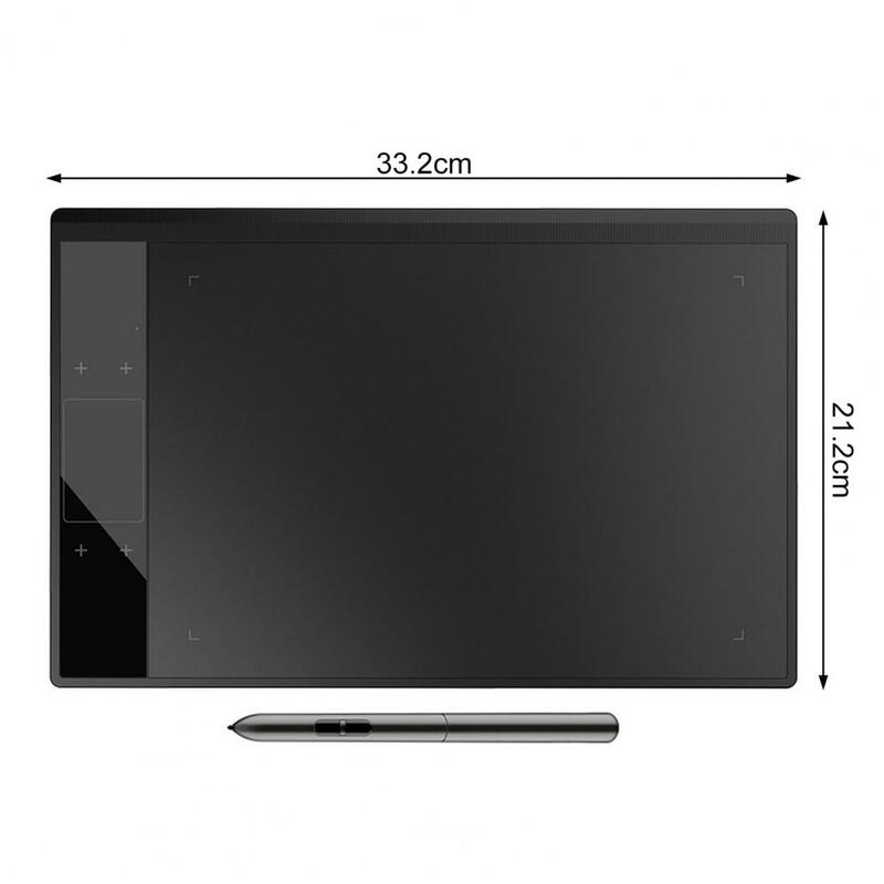Tablet gambar ponsel berguna, 1 Set Tablet menggambar Digital Stylus bebas baterai aplikasi lebar perbaikan garis