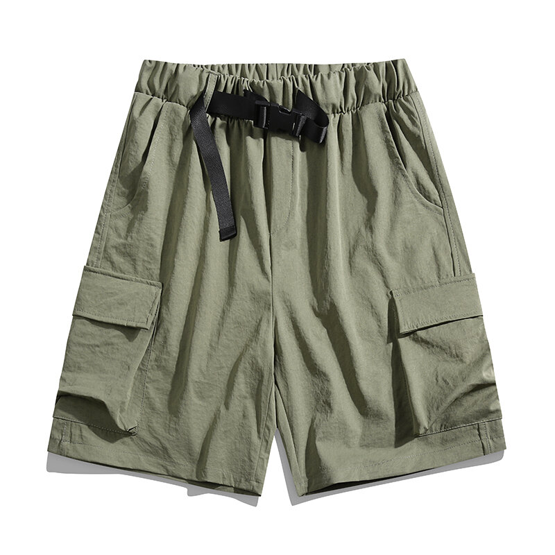 Short cargo multi-poches à séchage rapide pour hommes, pantalons courts d'été, vêtements de plein air pour hommes, pantalons courts de chasse et de pêche