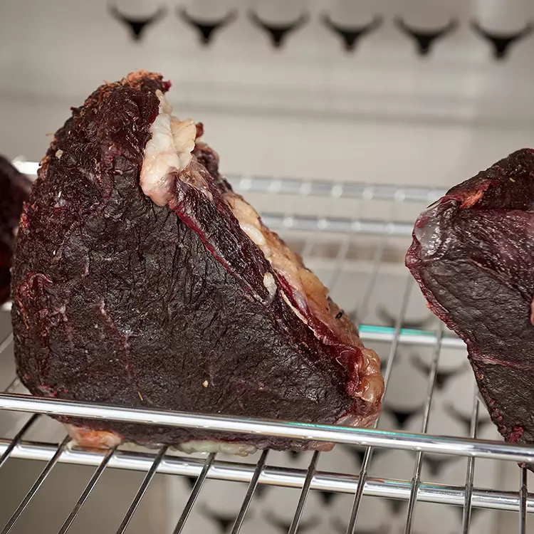 Fabrik heißer Verkauf trockener Alterung reifer Schrank Fleisch trockner für die Herstellung von Rindfleisch Salami Maschine