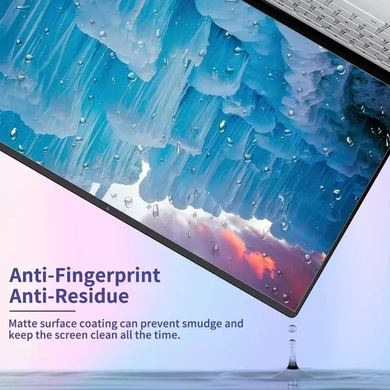 Matte e luz azul Notebook protetor de tela, Soft Clear Film, Samsung, Lenovo, Dell Laptop, Display Ratio 16:9, 14,1, 15,6"