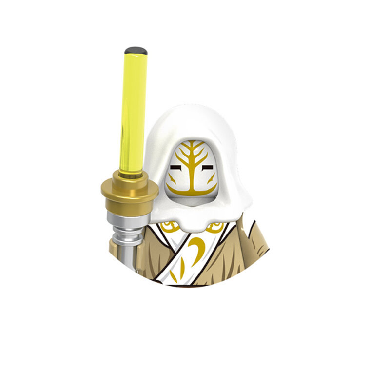 ของเล่นสำหรับเด็กฟิกเกอร์ G0108 Jedi Temple Guard บล็อกตัวต่อ Count dooku MINI aayla secura