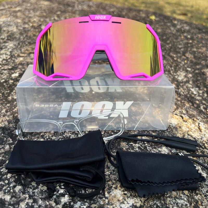 IOQX-Gafas MTB 편광 야외 스포츠 자전거 선글라스, 아이웨어 피터 고글 안경, 2023