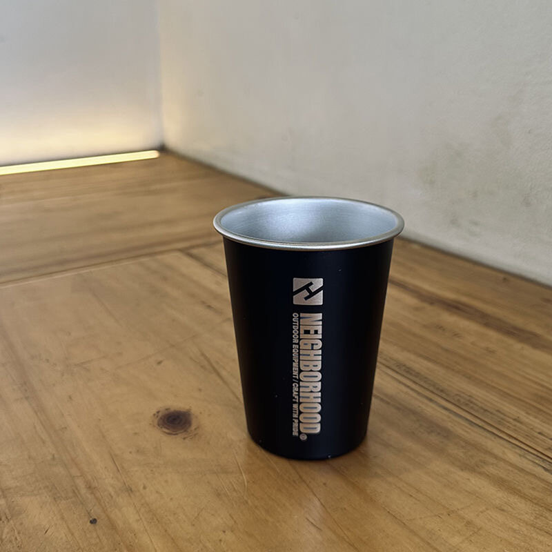 Nbhd Roestvrijstalen 304 Enkellaags Verdikte Bierkopje Koffie Drinken Water Cup Cold Drink Cup