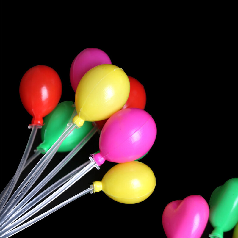 Giocattoli multicolori di plastica della stringa del pallone del soggiorno della miniatura 1:12 della casa delle bambole