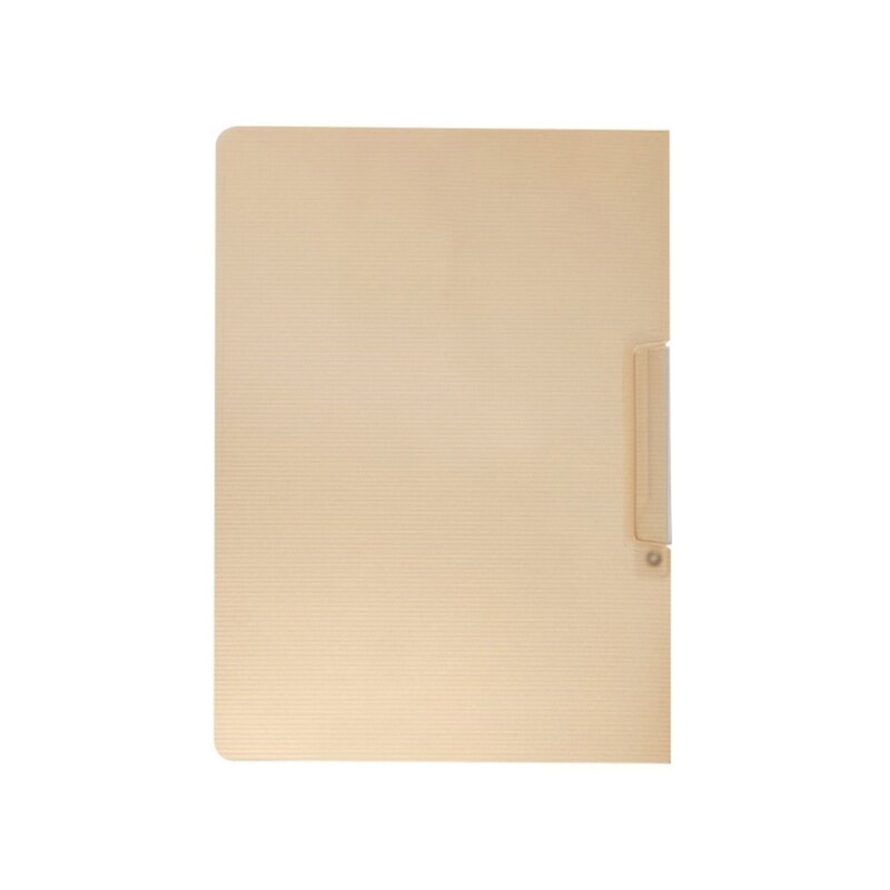 Cartella file con fermacarte rimovibile Cartella per documenti in plastica Flip Blocco per appunti Dropship