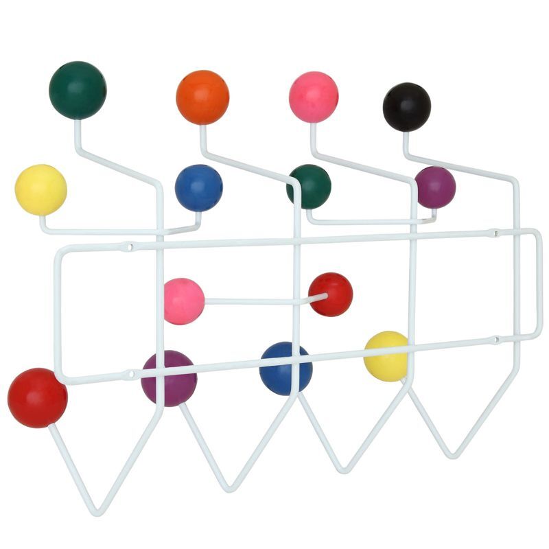 Durable Flip Decorative Hook Rack Coat Rack,Multicolored
