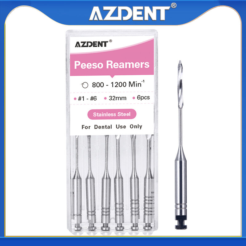 Azdent Endodontic Drill Paste Carriers Peeso Reamers Gates Drill Stainless Steel High Quality Efficiency
