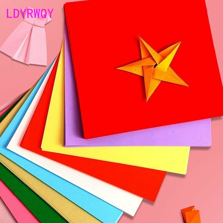 Farbige origami platz 15cm handgemachte papier monochrome Papier Stecklinge handgemachte farbige papier multi farbe papier falten
