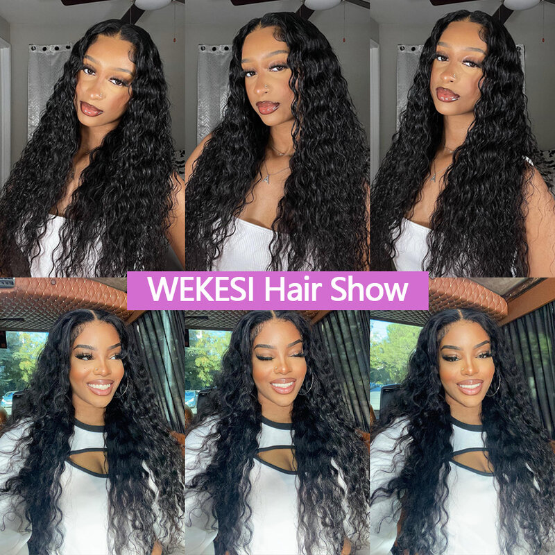 Curly Glueless Wig Human Hair Ready To Wear Pre Plucked Wear And Go Wigs 4X4 HD Lace Front Wigs Pre Cut Lace Wigs for Women