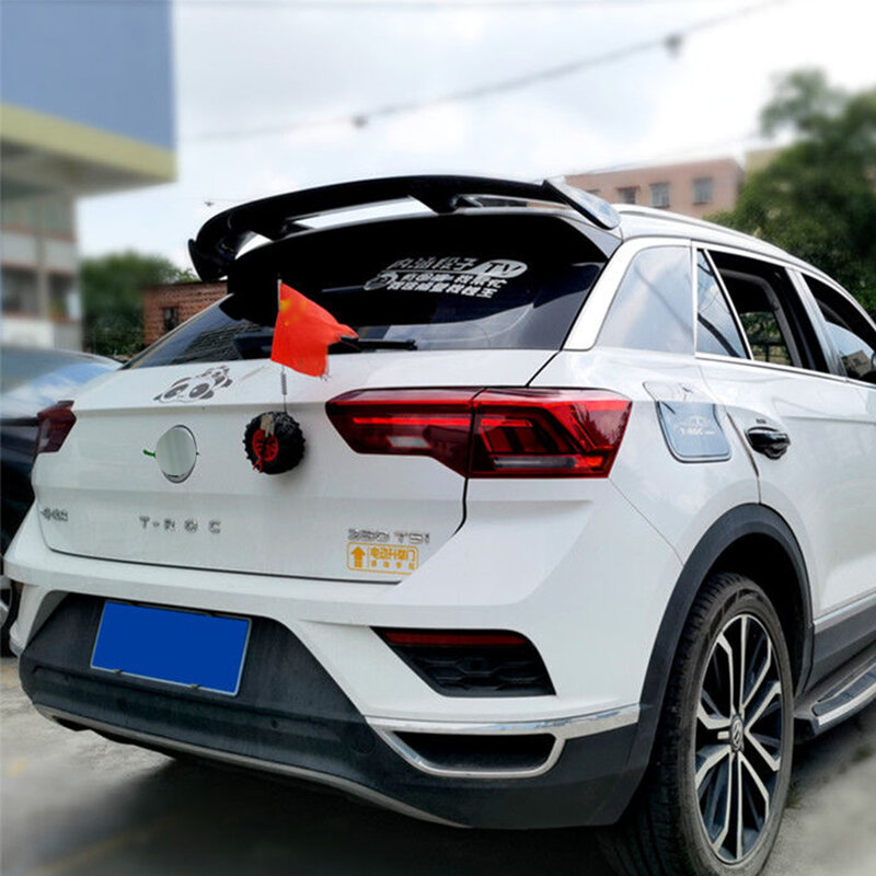 Hatchback SUV Cars Rear Roof Trunk Lid Spoiler Wings 130CM Universal Fit Mostly Vehicle ABS Black Carbon White Accessories Parts
