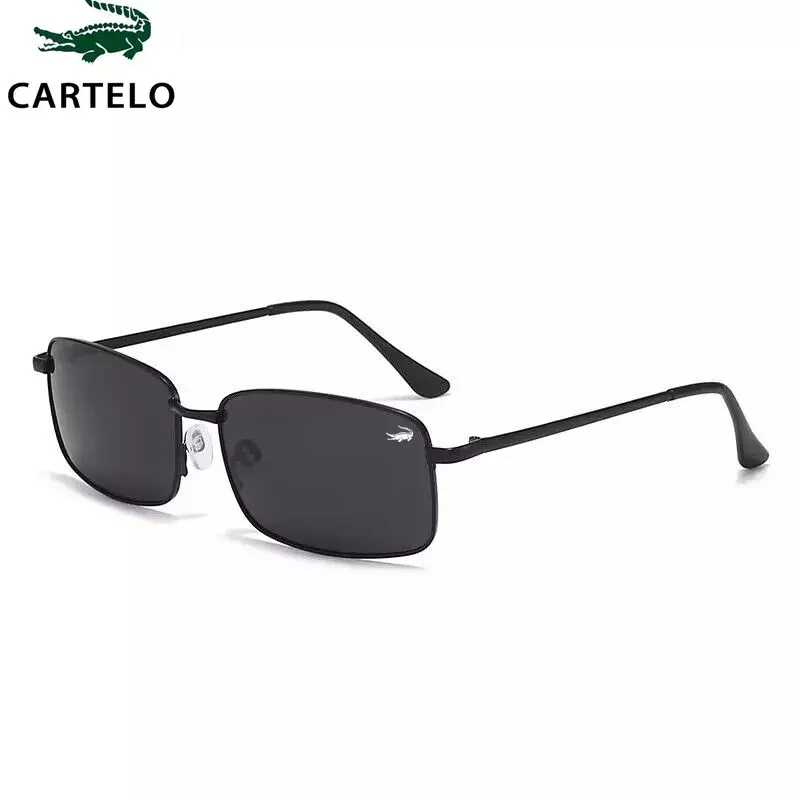 Поляризованные солнцезащитные очки CARTELO, мужские солнцезащитные очки, женские ультрафиолетовые очки с большой оправой