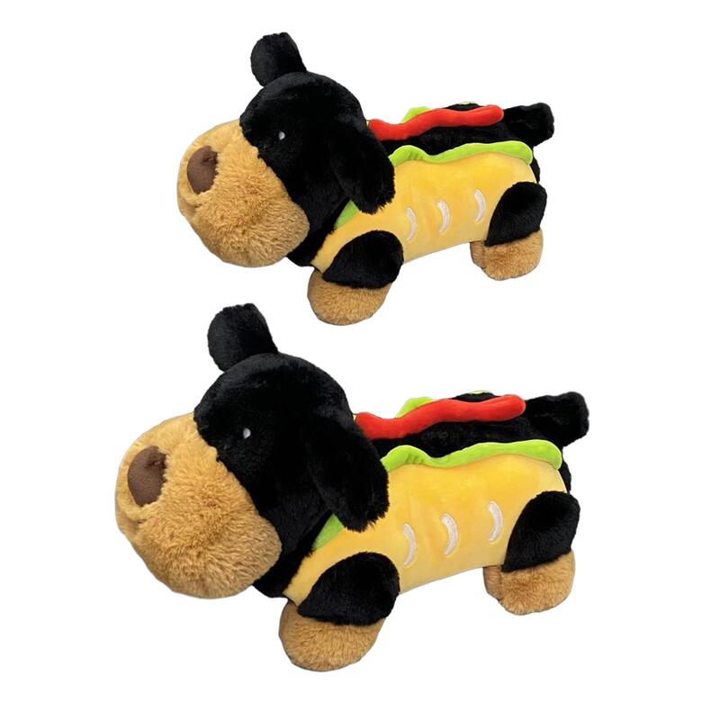 Hot Dog Standing Stuffed Animal para crianças, Home Decorative para Adolescentes e Crianças