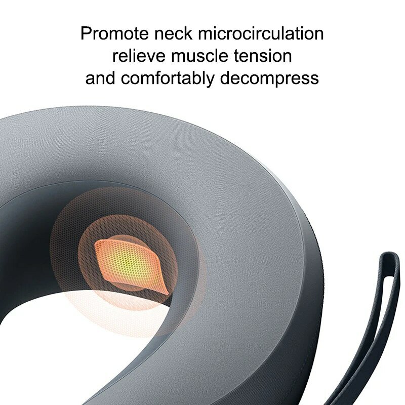 Mi MiHome-masajeador inteligente para cuello y hombros, Protector de cuello colgante integrado, Control por aplicación MiHome, MJNKAM01SKS