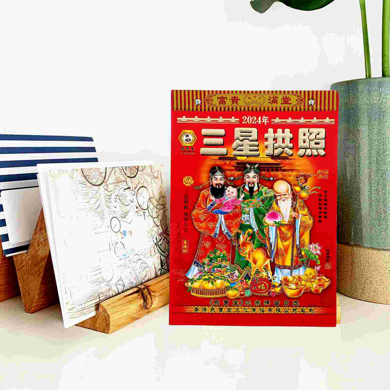 Настенный Декор для дома, ручная роспись, Декор для дома, подарок в китайском старом стиле, традиционный домашний декор, подвеска на лунный год