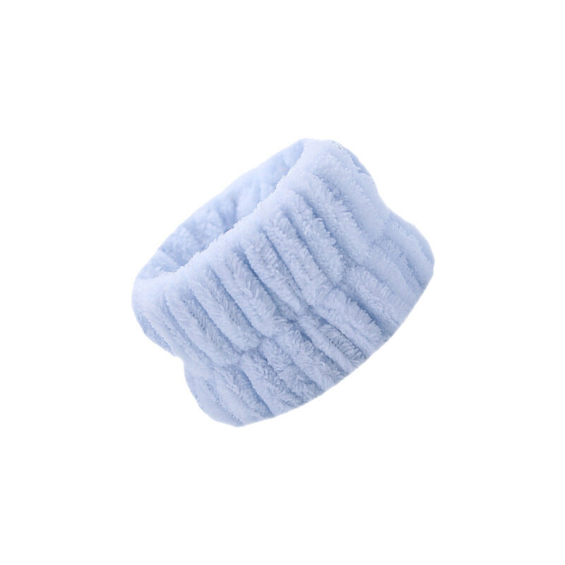 Gelang Cuci wajah tali lembut kenyamanan handuk penyerap elastis untuk perawatan kulit Shower SPA Yoga olahraga mencuci Band