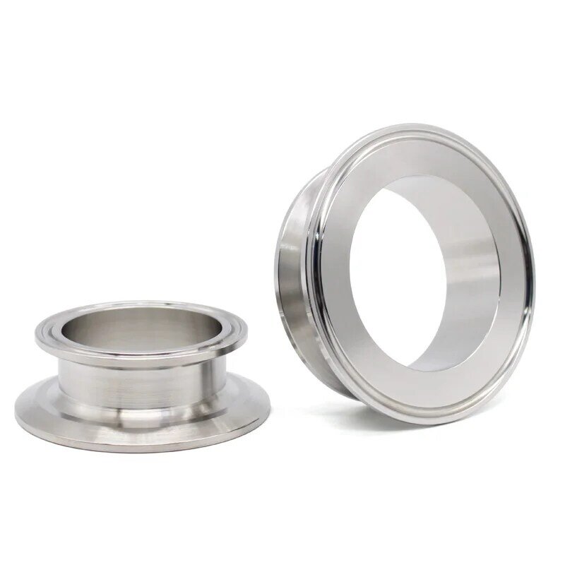 1.5" 2" 2.5"3"4"Tri Clamp Reducer End Cover SS304 Flange 50.5 64 77.5 91 119mm Ferrule  Sanitary Homebrew Beer Pipe Fitting