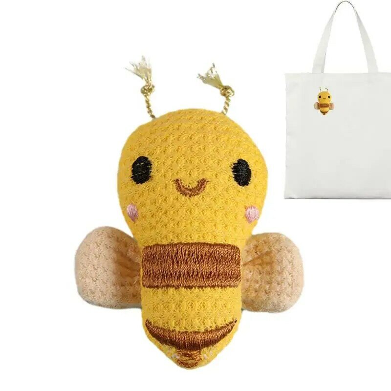 Bros kerah hewan mewah bros lebah korsase mewah pin bros lebah mewah portabel untuk syal tas sekolah pakaian tas