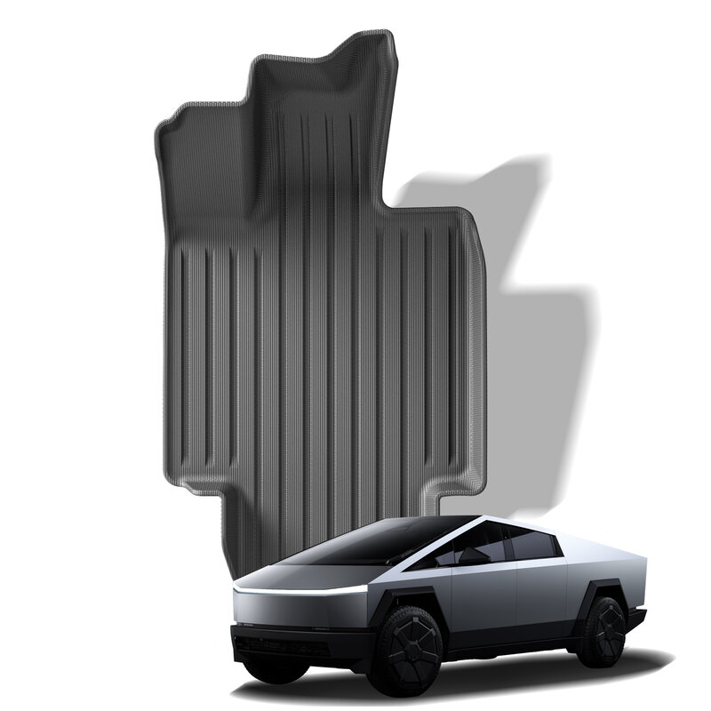 Tesla impermeável tapete antiderrapante para Tesla, Almofada de pé TPE, forro de carga, tapete protetor do carro, Acessórios do caminhão do recolhimento