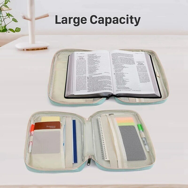 Saco impermeável do armazenamento da Bíblia para crianças, Suporte de leitura do livro, Tablet Computer Electronics