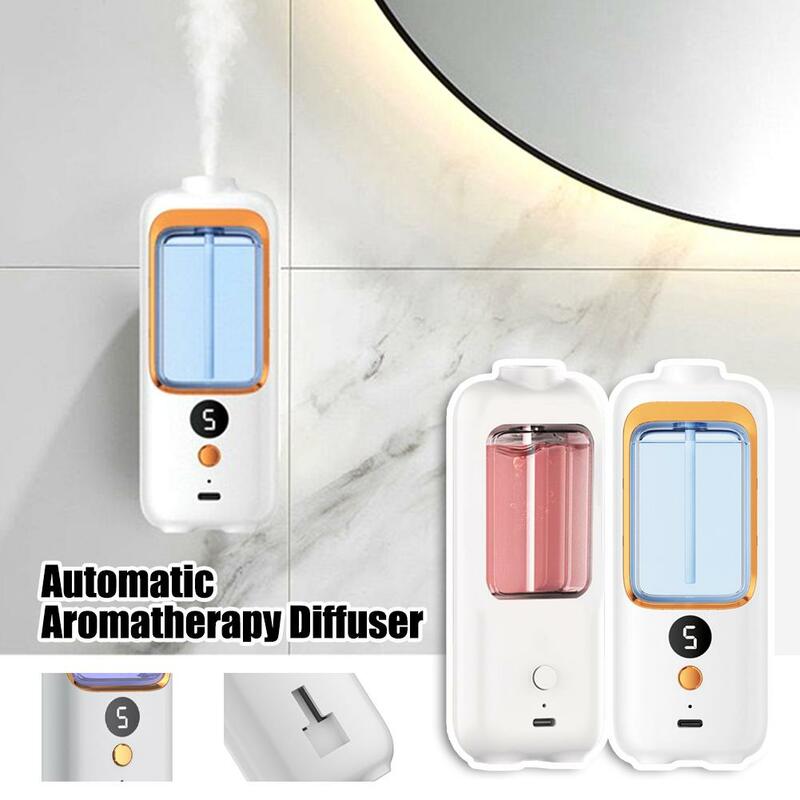 Máquina de aromaterapia difusor de óleos essenciais Umidificador de ar montado na parede Máquina de pulverização automática pequena