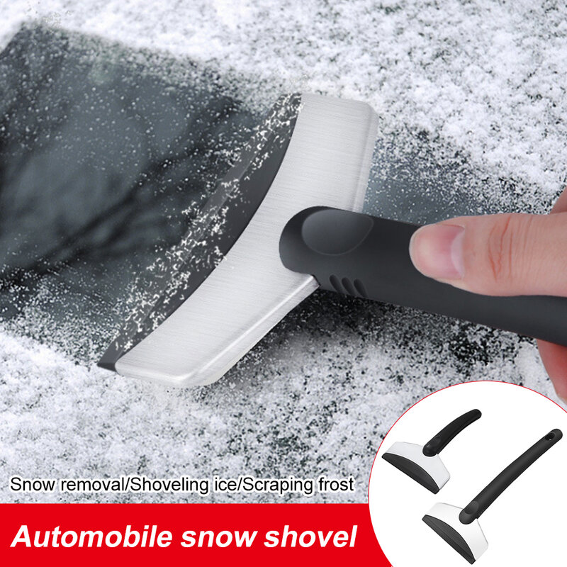 Car Snow Brush Multifunctional Snow Plow Windshield Snow Removal Scraper Ice Shovel Tool Suitable for All Car Snow Plow