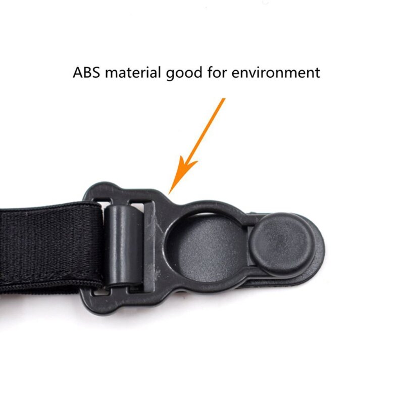 F42F Adjustable Men Sock Single Duck-Mouth Garter Suspenders Braces Clip Belt Hold Up
