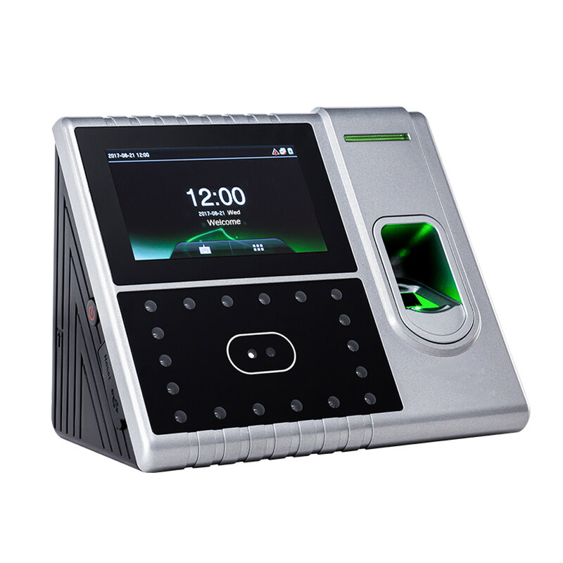 Control biométrico de huellas dactilares, cara y tiempo de asistencia y acceso ZK iFace502 grabador de tiempo reloj de tiempo opcional tarjeta RFID de 125KHZ