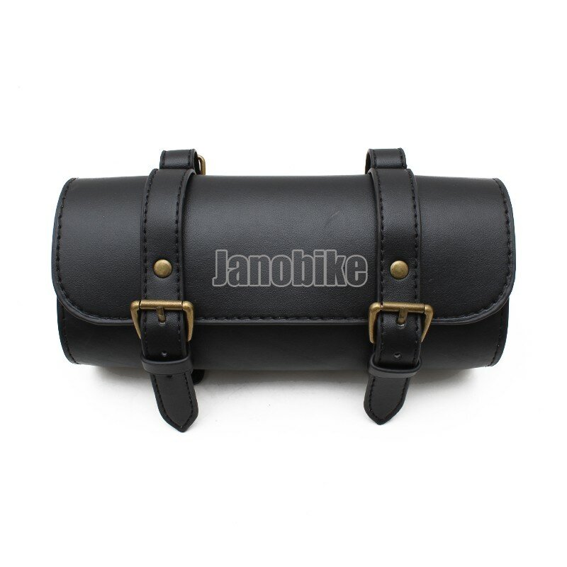 Motorcycle Universal Bag Saddlebags PU Leather Front Fork Tail Tool Bag Luggage For Harley  Sportster CM300 500