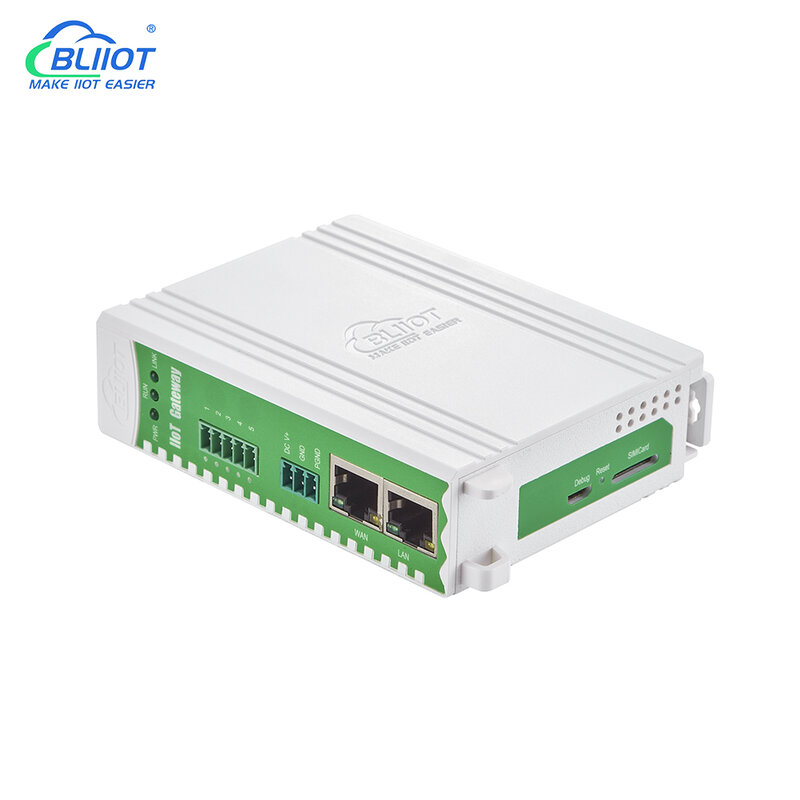 BLiiot Industrial Protocol Conversion Gateway Ethernet 4G SIM wifi Modbus RTU TCP to OPC UA opcua