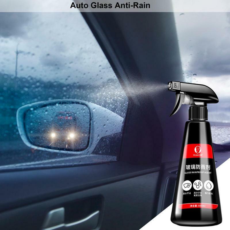 Agente de recubrimiento superhidrofóbico para vidrio de coche, agente impermeable a prueba de lluvia, parabrisas retrovisor, antivaho, 500ml