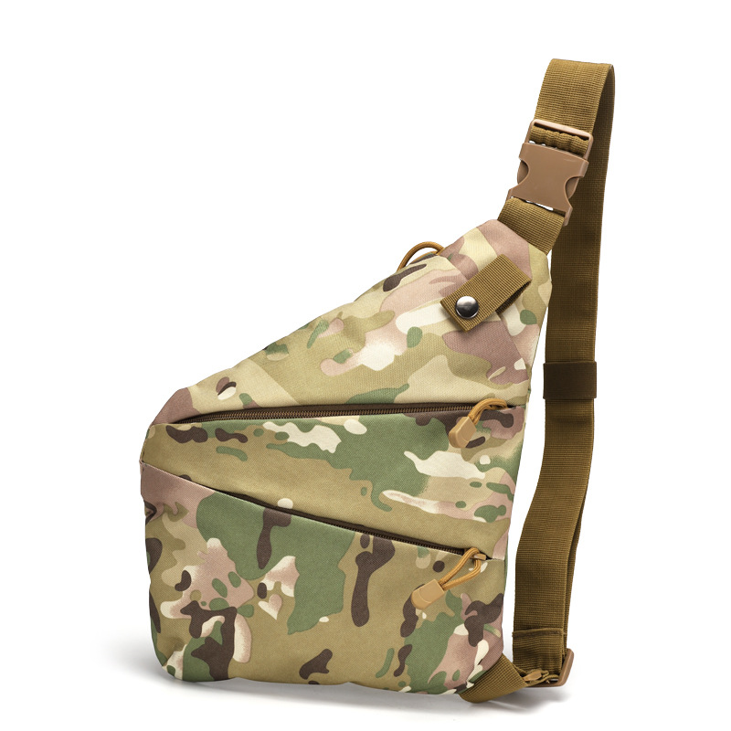 Chikage 등산 카모 방수 체스트 백, 대용량 낚시 사냥 가방, 고품질 하이킹 휴대용 유니섹스 사이클링 가방
