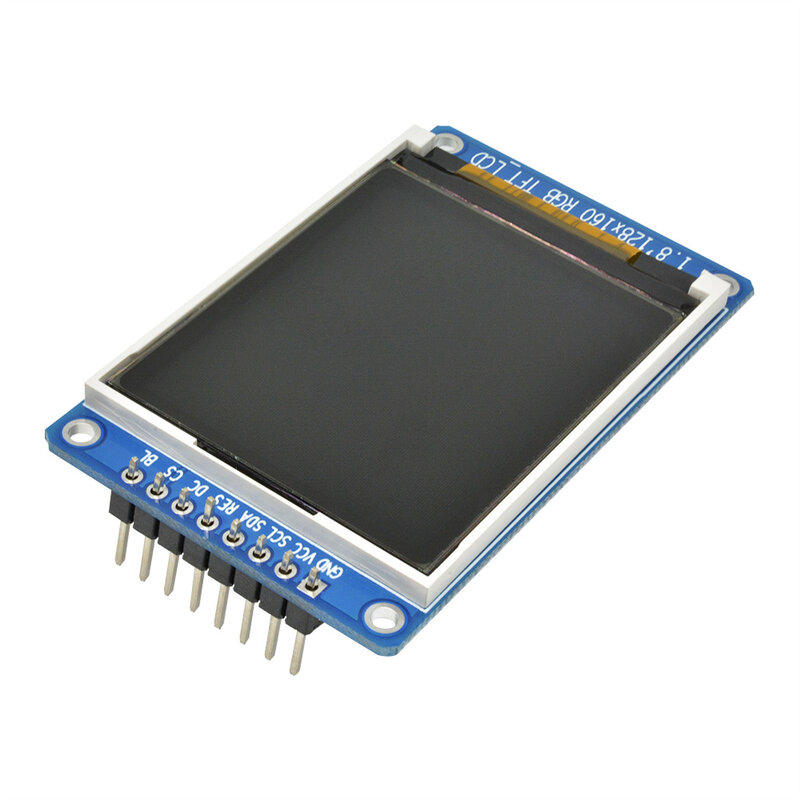 Tft-arduino用LCDディスプレイモジュール,1.8インチ,フルカラー,128x160 spi,st7735s,3.3v,oled電源,スペアパーツ