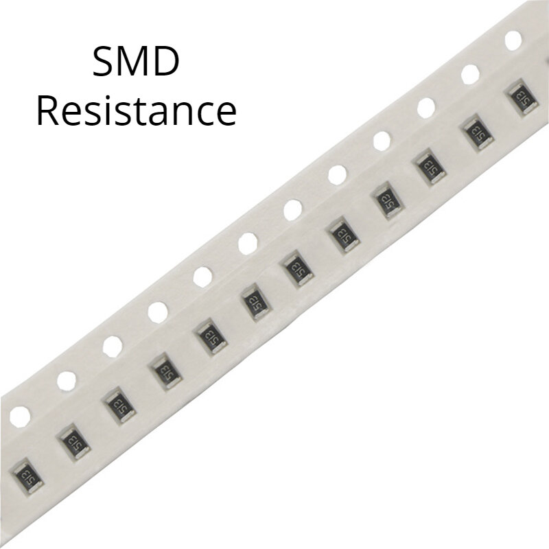200PCS SMD Resistor 0805 5% 560R 0R ~ 10M 1/10W 150 220 330 ohm 1K 4.7K 10K 100K 1R 100R 220R Surface Mount Resistance