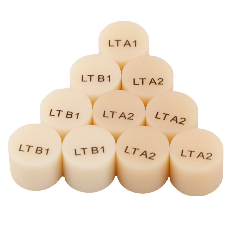 Material cerâmico Dental Press Lingotes, Disilicato De Lítio, 5Pcs
