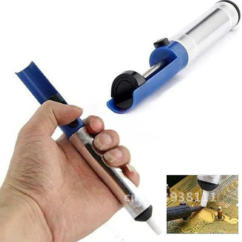Tool Desoldering Pumps Tin Pen Extraction Device Sucker Tin Gun Soldering Pen Vacuum Removal Iron Soldering Desolder Hand Tools