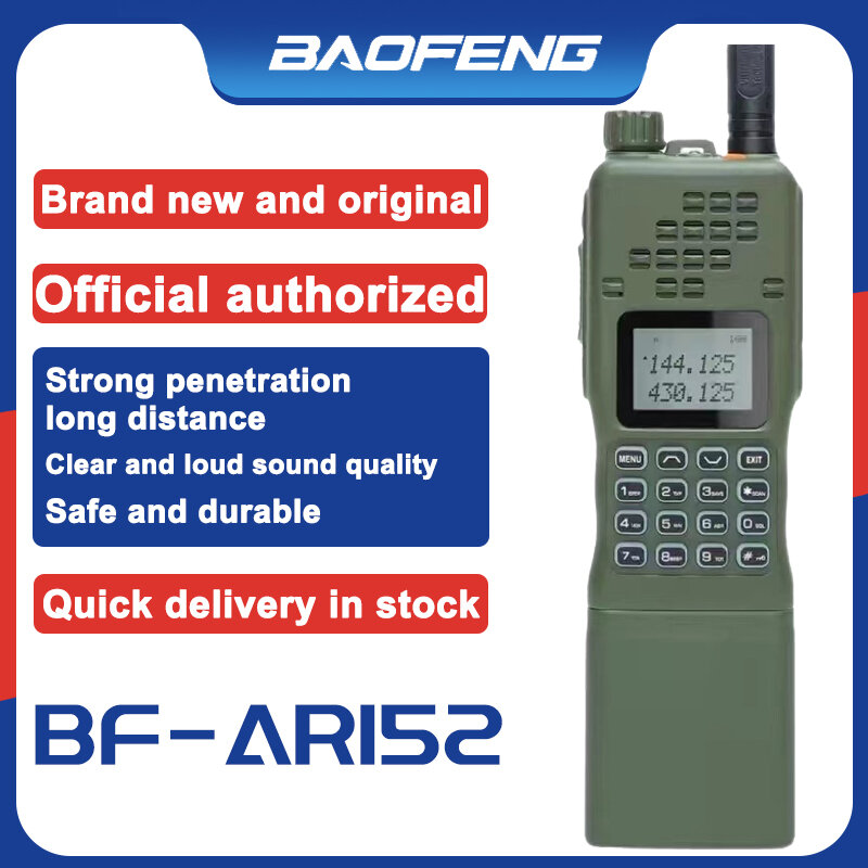 Baofeng-walkie-talkie profesional AR152, Radio de largo alcance, portátil, AR-152 BF