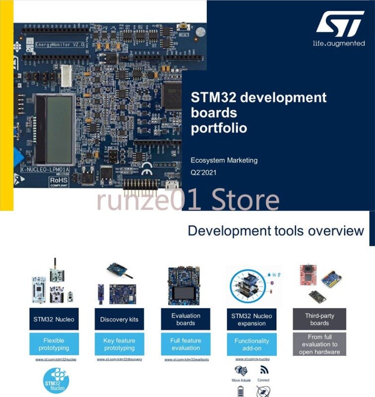 Desenvolvimento Placa Detecção Kit Módulo, Spot B-G431B-ESC1, STM32G431CBU6