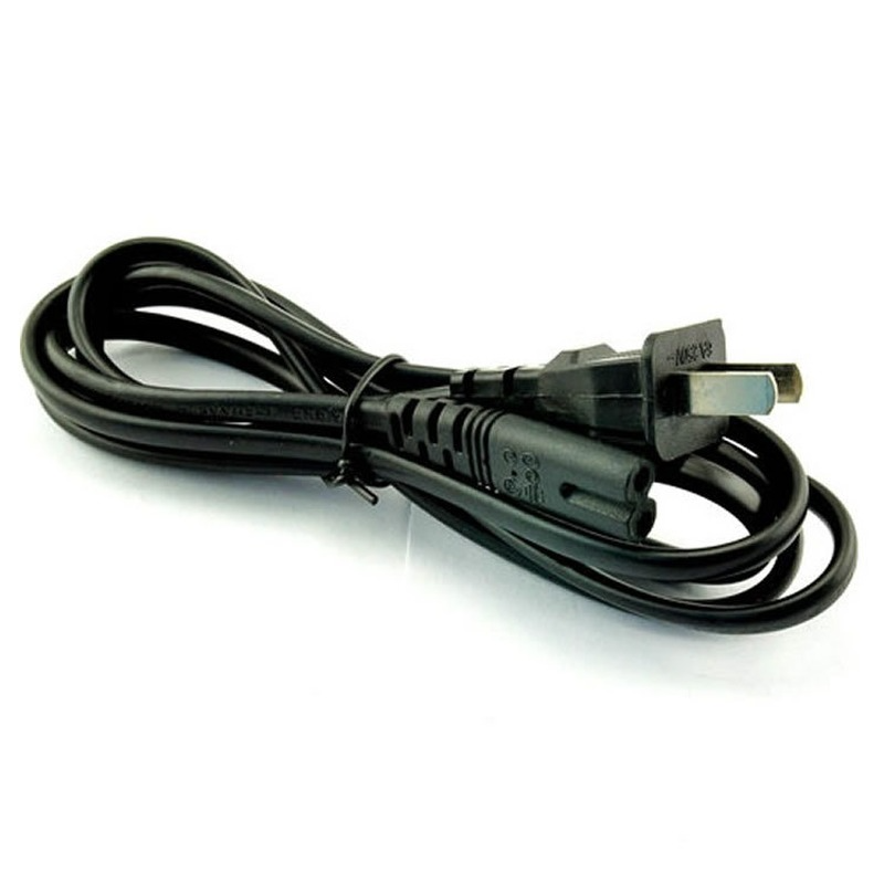 Baru Tahan Lama 2-Prong 1.2M EU US AU UK 4Standar AC Power Supply Adapter Cord Cable Lead Charging Line Cord