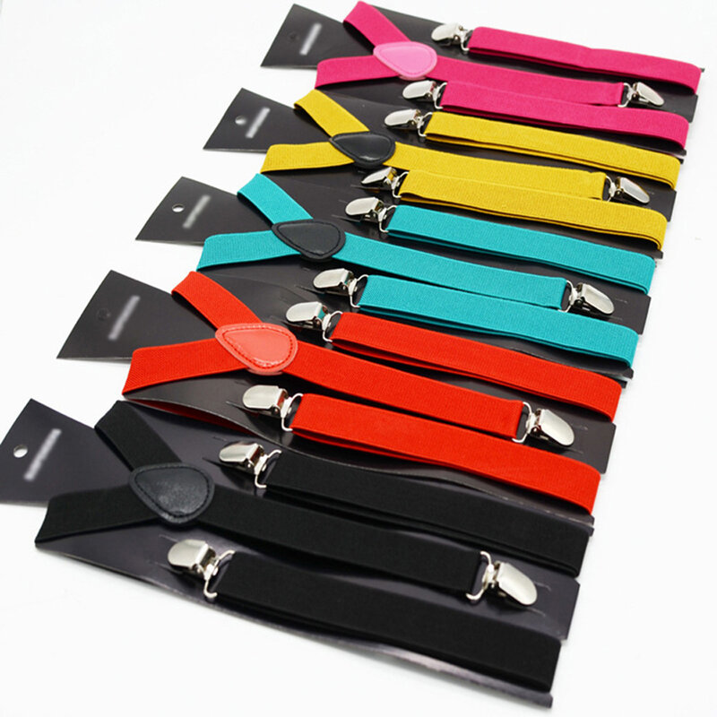 Bretelles élastiques réglables pour hommes et femmes, bretelles en Y, clip à l'arrière, sangle unisexe, accessoires pour pantalons