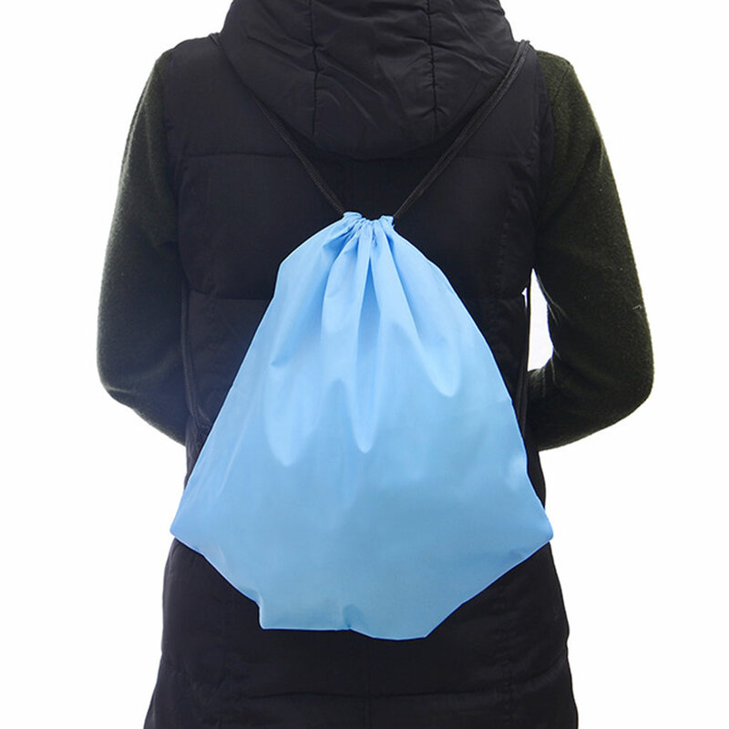 Grande Capacidade Drawstring Swim Bag, sacos com tamanho do cordão, várias cores, vermelho, apto para todas as ocasiões