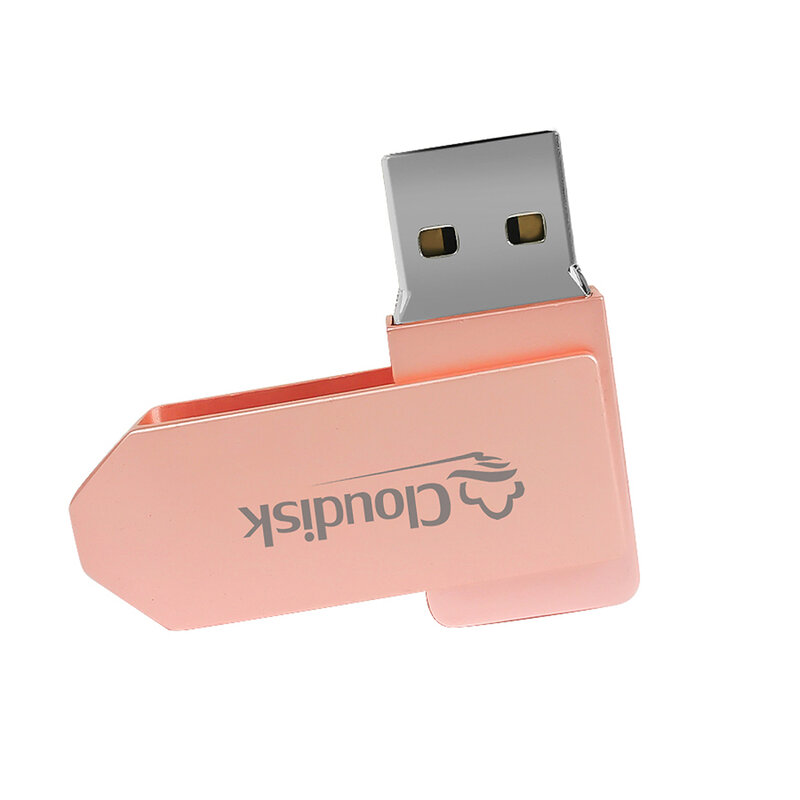 Cloudisk-Mini Pen Drive USB para PC, Pen Drive, 1GB, 2GB, 4GB, 8GB, 16GB, 32GB, 64GB, 128GB, 128MB, 256MB, 512MB, USB 2,0