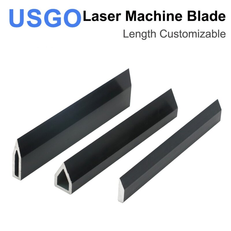 Lâmina facas para corte e gravura a laser CO2, liga de alumínio, alta qualidade, 8x3 5mm/16x2 5mm/5x20mm