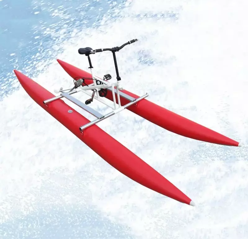 Wyprodukowano w Chinach nadmuchiwany rower wodny rower sprzęt do sportów wodnych łodzie z pedałami rowerowymi na sprzedaż