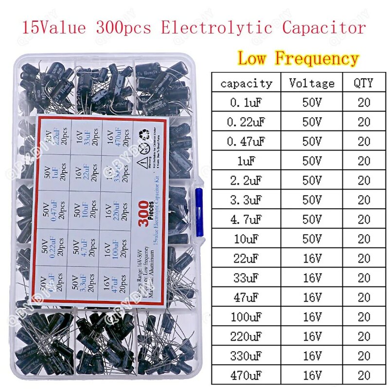 Dip Smd Elektrolytische Condensatoren Assortiment Kit 16V 25V 35V 50V 400V 1Uf 2.2Uf 4.7Uf 10Uf 33Uf 47Uf 100Uf 220Uf 470Uf 1000Uf 1500Uf