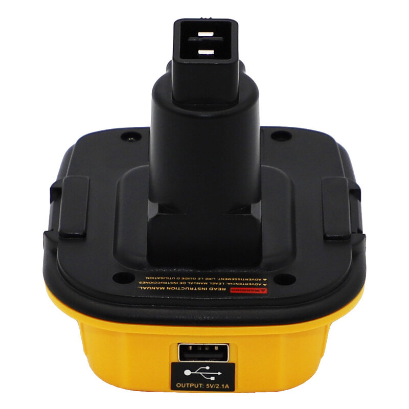 DCA1820 Adapter Converter for DEWALT 18V 20V Power Tool Convert Dewalt 20V Lithium Battery for DC9096 DE9098 DE9096 with USB
