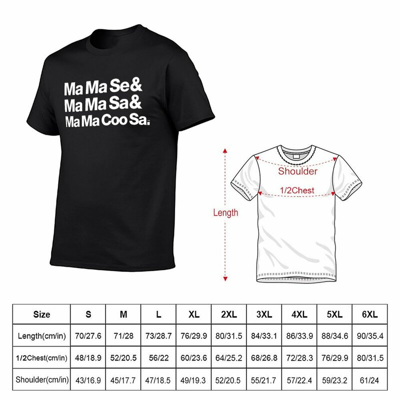 Ma Ma Se Michael Jackson Helvetica Threads T-shirt tops anime plain black t shirts men