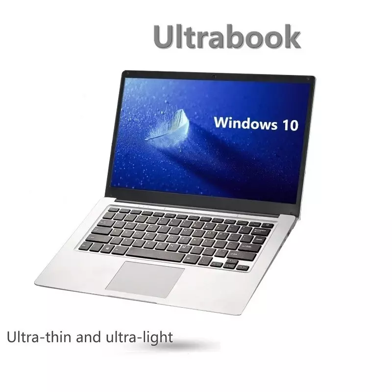 14inch Notebook windows 10pro Office netbook 6GB RAM 500GB ROM Keyboard Ultrabook